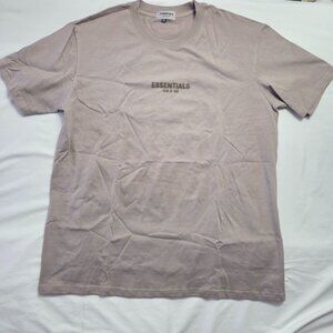 Essentials Logo T-Shirt XL - Taupe Oversized Streetwear Tee